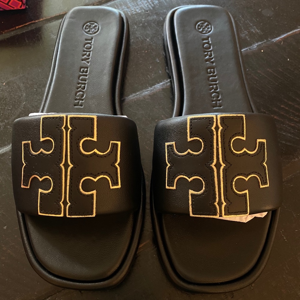 Brand new Tory Burch slides 8.5
